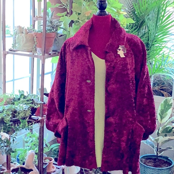 Handmade artisan fall jacket from A Fair in the Park Shadyside Pittsburgh Pa - Picture 6 of 16